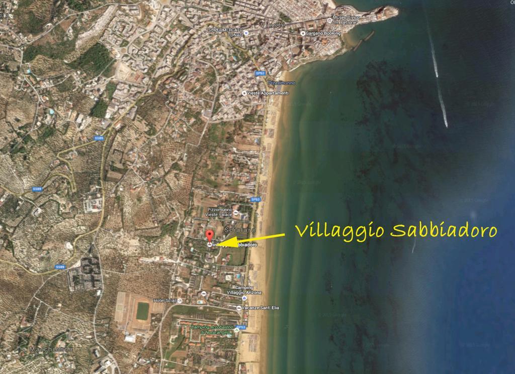 Villaggio Sabbiadoro Vieste Buitenkant foto